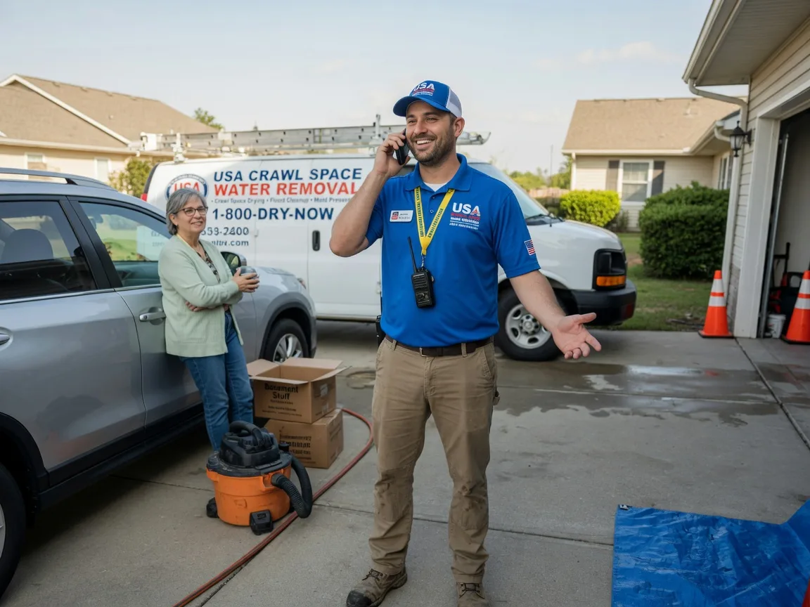 Crawl Space Water Removal Pangburn, AR FAQs